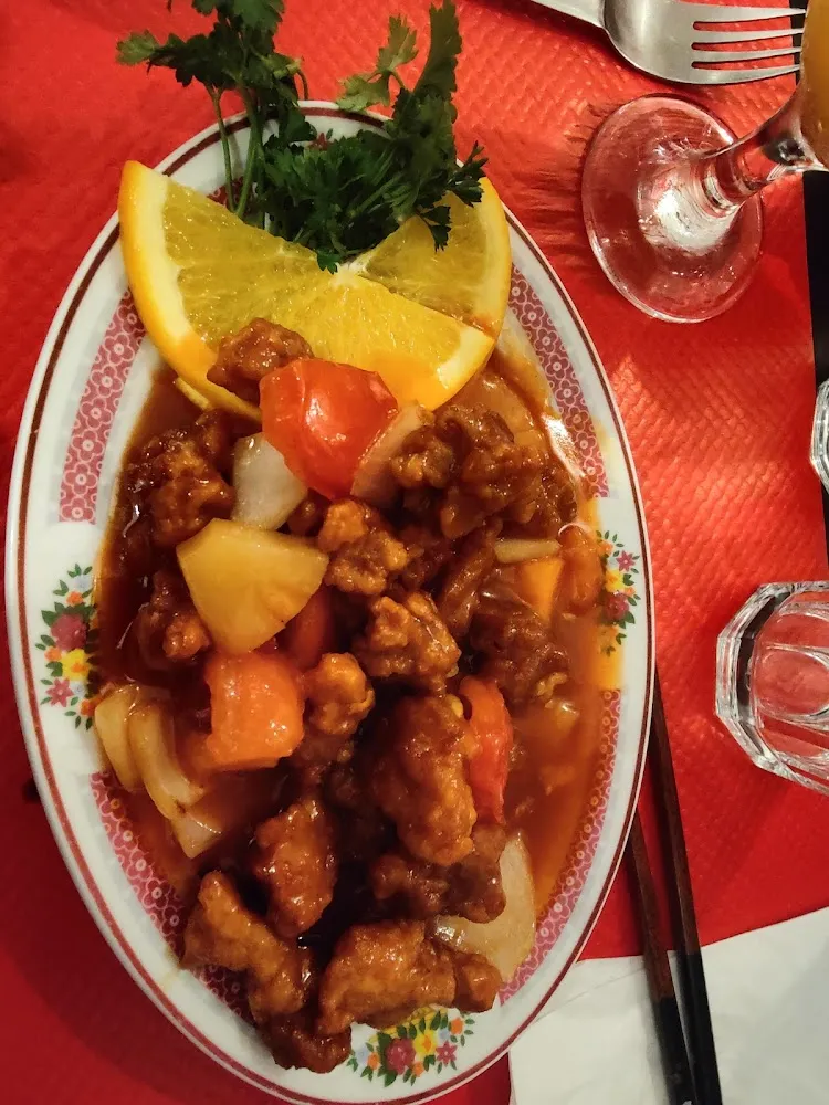 Poulet Sauce Aigre Douce